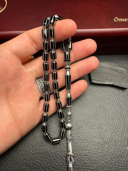 Kapsül Model Gümüş Yarma Erzurum Oltutaşı Tesbih