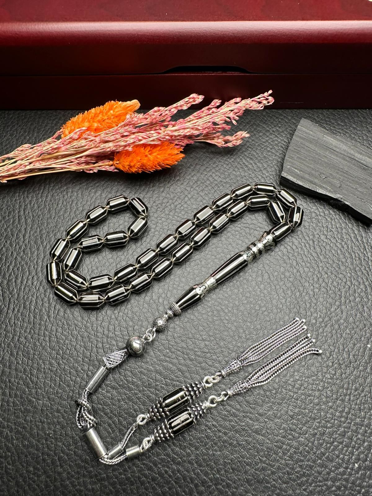 Kapsül Model Gümüş Yarma Erzurum Oltutaşı Tesbih