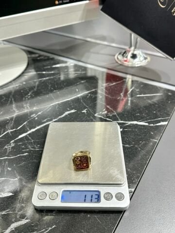 Özel Saat Tasarım 925 Ayar Gümüş Erkek Yüzük