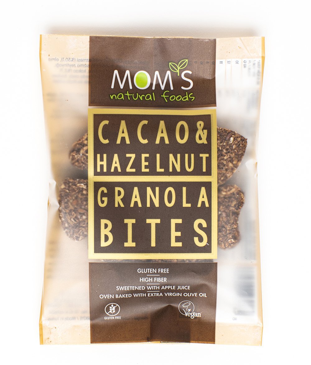 Gluten-free Cacao & Hazelnut Granola Bites