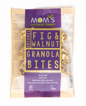 Organic Gluten-free Fig & Walnut Granola Bites