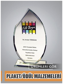 PLAKET ÜRÜNLERİ