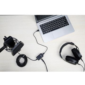 Boya BY-BCA70 48V Phantom Mobil XLR Mikrofon Kablo