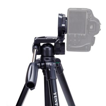 Yunteng VCT-690 Hidrolik Kafa Tripod