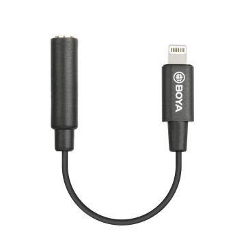 Boya BY-K3 Apple Lightning 3.5mm Ses Çevirici