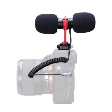 Sairen T Mic Röpörtaj Çekimleri İçin Shotgun Mikrofon