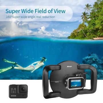 Gopro Hero 8 Black İçin Dome Port