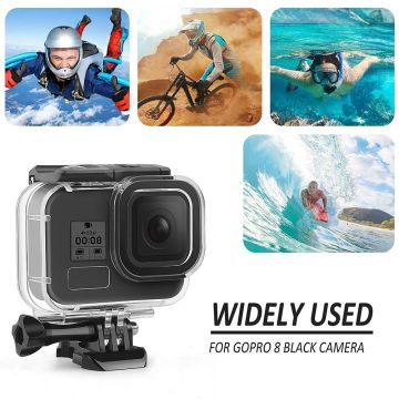 Gopro Hero 8 Black İçin Su Geçirmez Shoot Housing