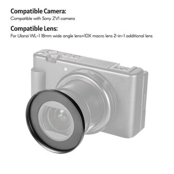 Ulanzi 2303 52mm Filtre Adaptörü Sony ZV1