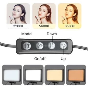 Vijim VL108C Bi-Color Kamera Üzeri Dolgu Işığı