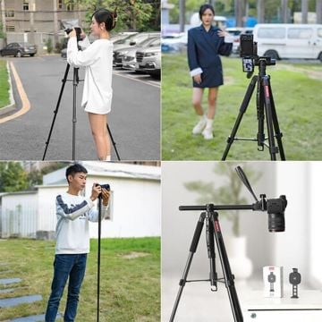 Ulanzi U-Select VT-02 Hafif Taşınabilir 360° Alüminyum Tripod Monopod