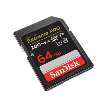 Sandisk Extreme Pro 64gb 200mb/s SDXC Hafıza Kartı