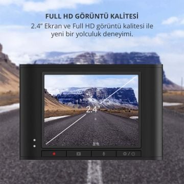 Yi Nightscape Dash Full HD Akıllı Araç Kamerası