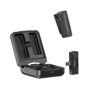 Ulanzi UW-MIC Kablosuz Kayıt Yaka Mikrofonu - Type-C