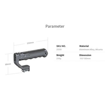 Falcam F22 Quick Release Üst Kol Tutacak