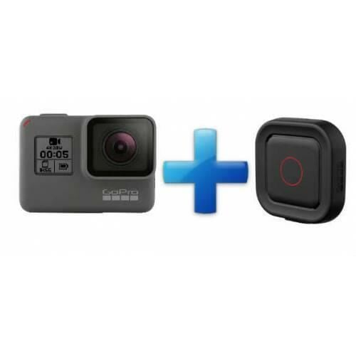 Gopro Hero 5 Black Aksiyon Kamerası + Gopro Remo Sesli Kumanda Dahil Set