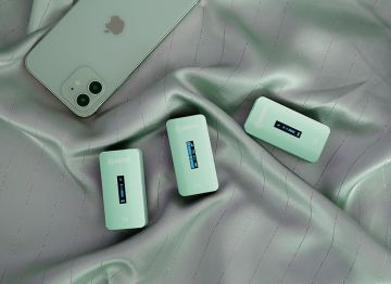 Boya BY-XM6-K2G Kablosuz İkili Yaka Mikrofonu (Yeşil)