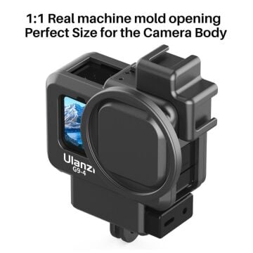 Ulanzi G9-4 Gopro Hero 9 Vlog Case Plastik Çerçeve