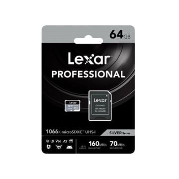 Lexar Professional 64GB 160mb/s MicroSDXC Hafıza Kartı