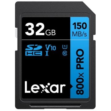 Lexar 32GB 800x Pro 150Mb/s SDHC Hafıza Kartı