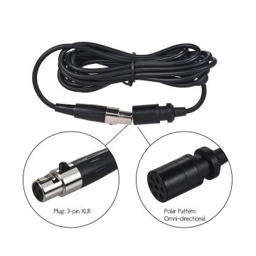 Boya BY-M11OD Çok Yönlü XLR Yaka Mikrofonu