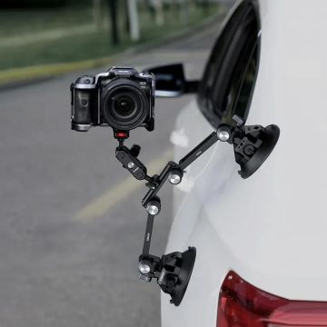 Ulanzi C006 Araç Montajı İçin Vantuz Birleştirici Kol Magic Arm