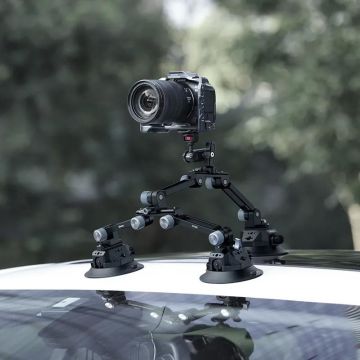 Ulanzi C006 Araç Montajı İçin Vantuz Birleştirici Kol Magic Arm
