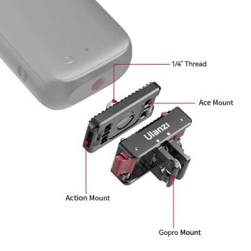 Ulanzi IN-01 Aksiyon Kameraları İçin Manyetik Hızlı Çıkarma Montajı