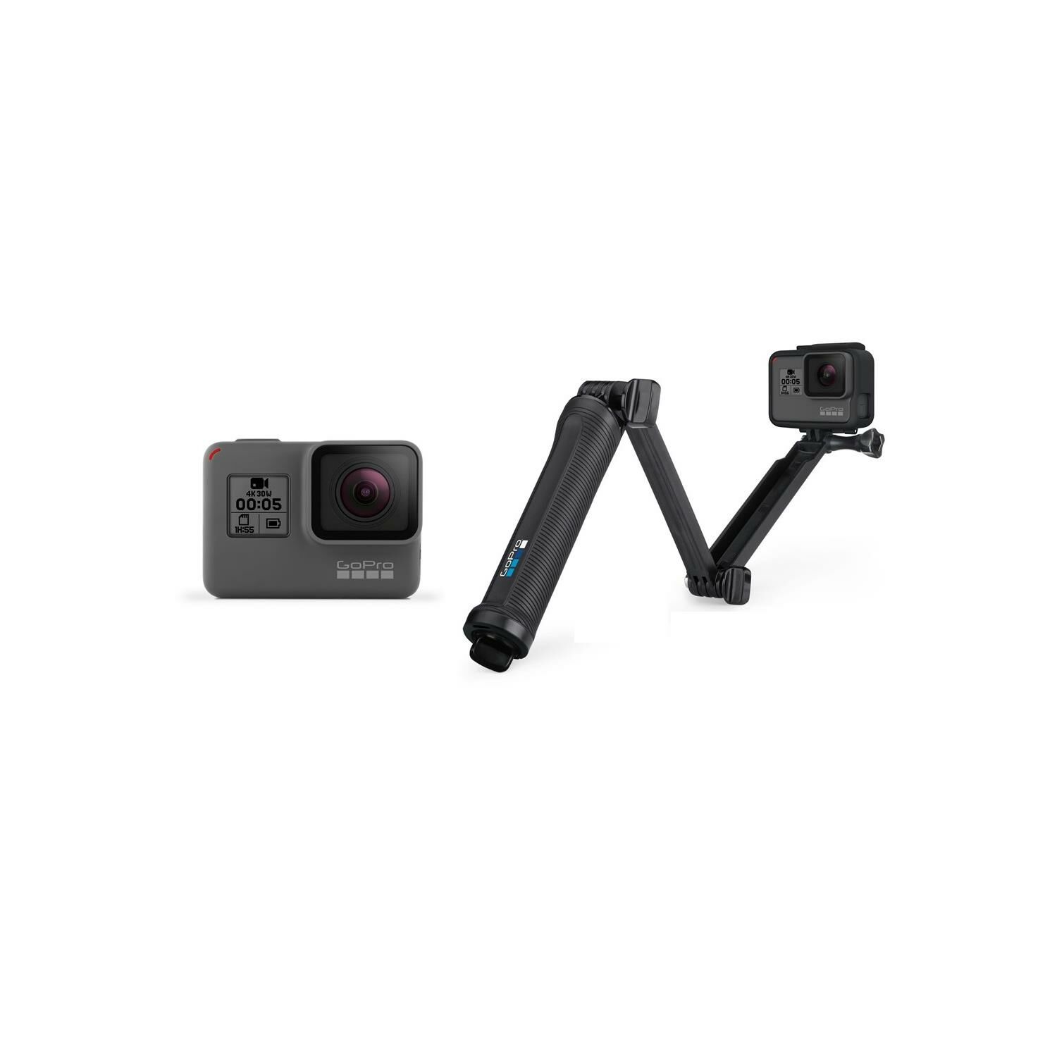 Gopro Hero 5 Black Aksiyon Kamerası + 3way Tripod/Monopod