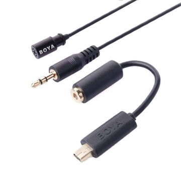 Boya BY-LM20 Gopro İçin Yaka Mikrofonu