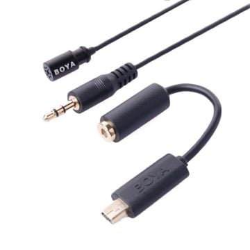 Boya BY-LM20 Gopro İçin Yaka Mikrofonu