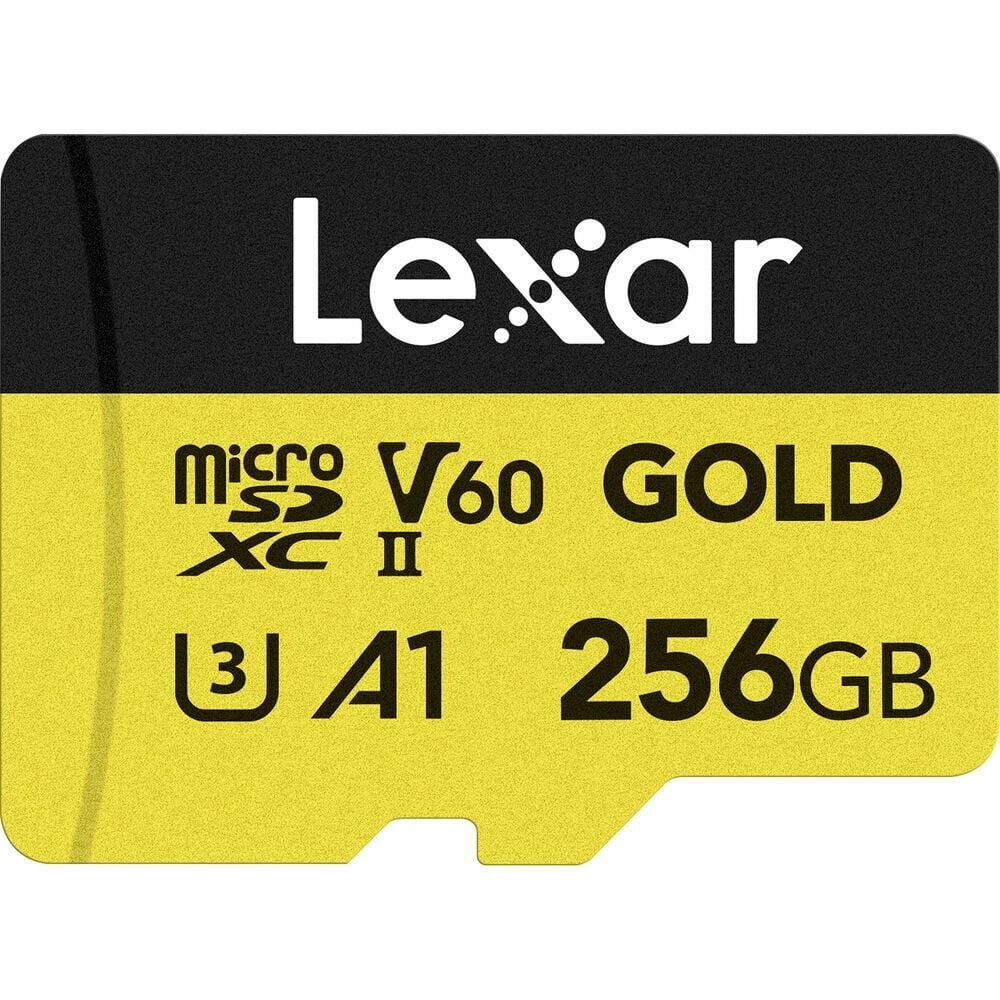 Lexar Professional 256GB 280 MB/s Gold Micro SD Hafıza Kartı