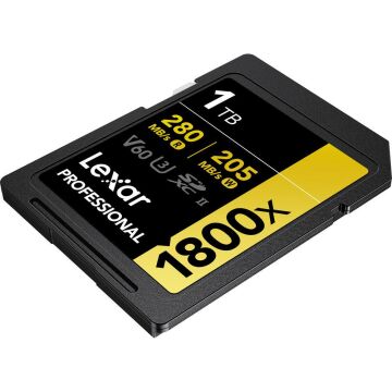Lexar Professional 1 TB 280 MB/s Gold SD Hafıza Kartı