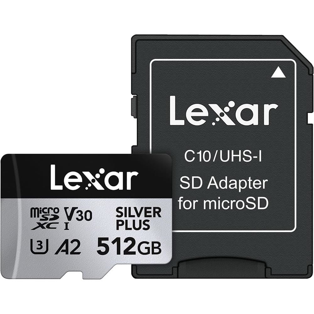 Lexar Professional 512GB 205 MB/s Silver Plus MicroSD Hafıza Kartı