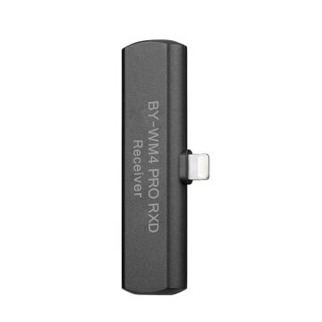 Boya BY-WM4 PRO-K4 Telefon Üzerine Takılan Küçük Alıcılı İkili (2 mikrofonlu) Kablosuz Yaka Mikrofonu