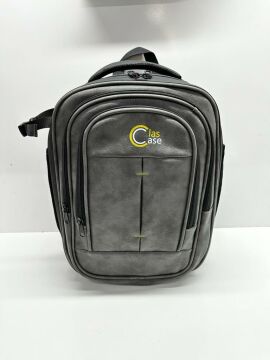 Clascase Çok Amaçlı Bölmeli Deri Sırt Çantası C031