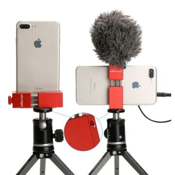 Ulanzi ST-02S Telefon Tripod Standı Kırmızı