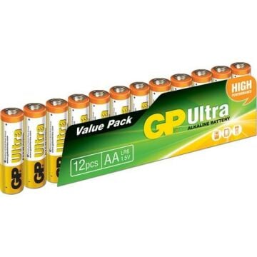 Gp Ultra Alkalin 12'li AA PİL