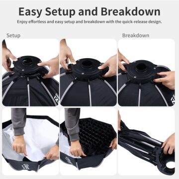 Ulanzi 60cm Mini Bowens Quick Release Octagon Softbox