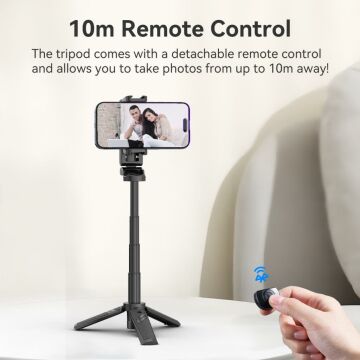 Ulanzi JJ02 Extendable Telefon Tripod Grip Siyah