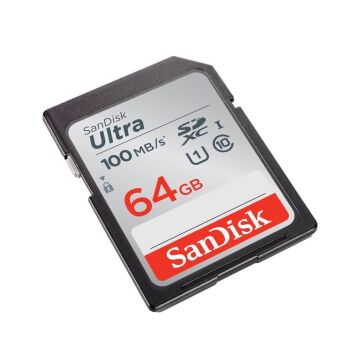SANDISK Ultra 64GB 100mb/s SDXC Hafıza Kartı