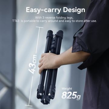 Ulanzi TT43 Katlanabilir Işık Ayağı Tripod T076GBB1