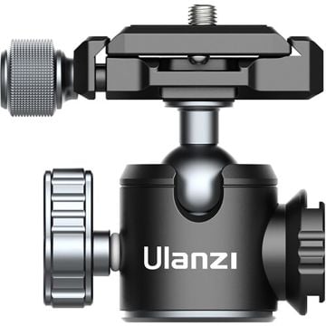 Ulanzi U-80L Arca Side Cold Shoe Ball Head Tripod Başlığı