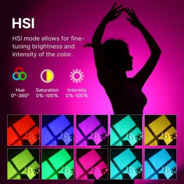 Ulanzi 120W RGB V-Mount Video Işık L074CNA1