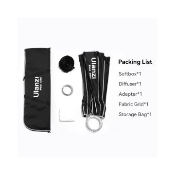 Ulanzi 90cm Bowens Mount Parabolic Softbox L055