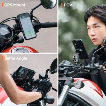 Ulanzi O-LOCK II Motosiklet Telefon Tutucu M008