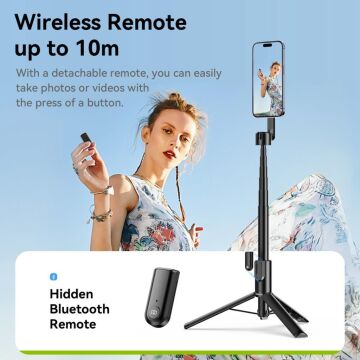 Ulanzi MG-003 Pro Manyetik Selfie Telefon Tripodu Siyah