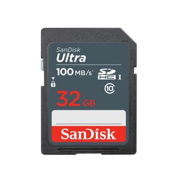 Sandisk Ultra 32GB 100mb/s SDHC Hafıza Kartı