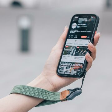 Falcam Maglink Quick Magnetic Buckle Örgü Mavi Bilek Askısı M00A4102