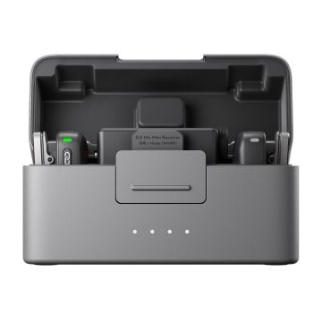 DJI Mic Mini 2 Kişilik Kablosuz Yaka Mikrofonu (2TX+1RX+CC)
